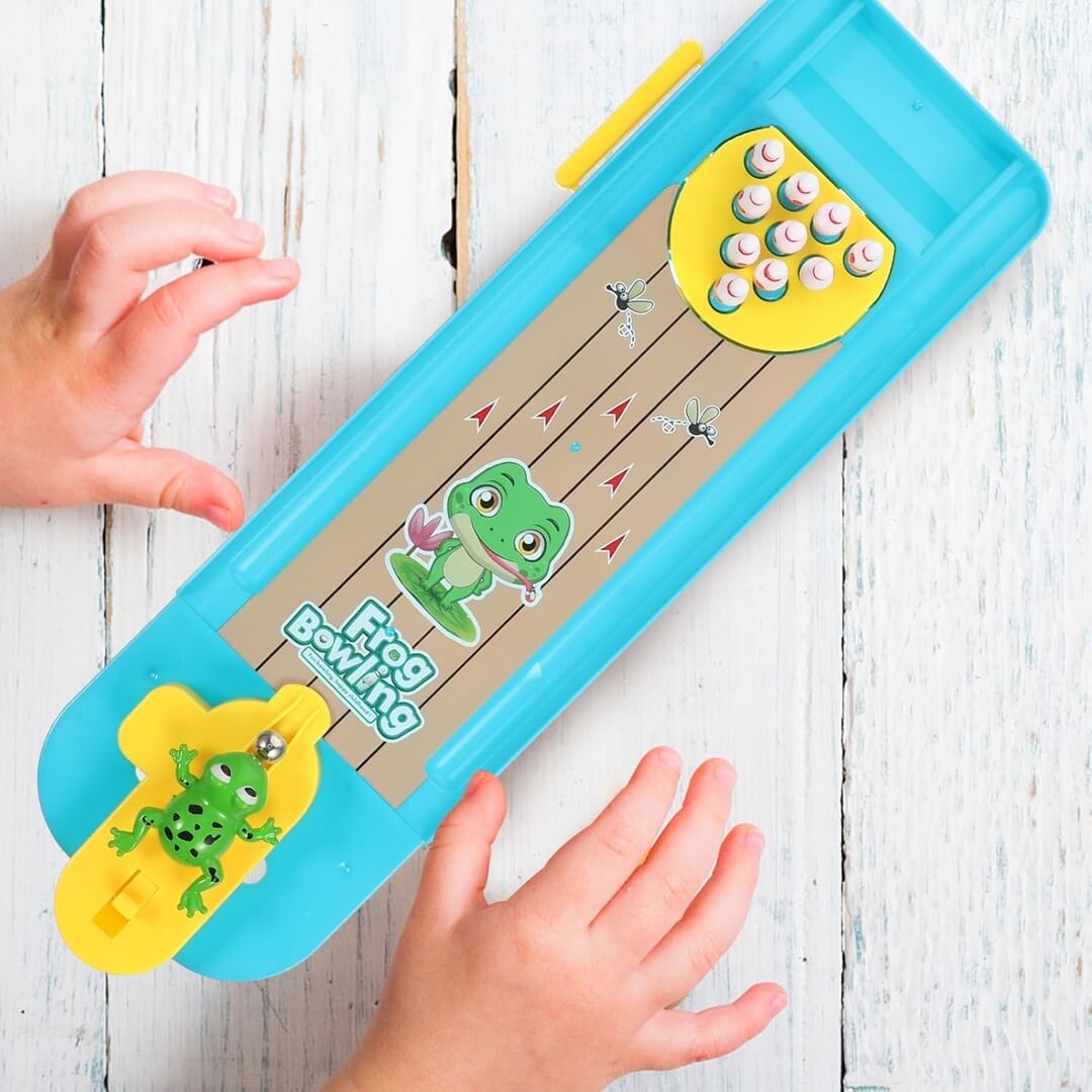 Idea regalo originale – Frog Bowling per sviluppare mira e coordinazione nei più piccoli