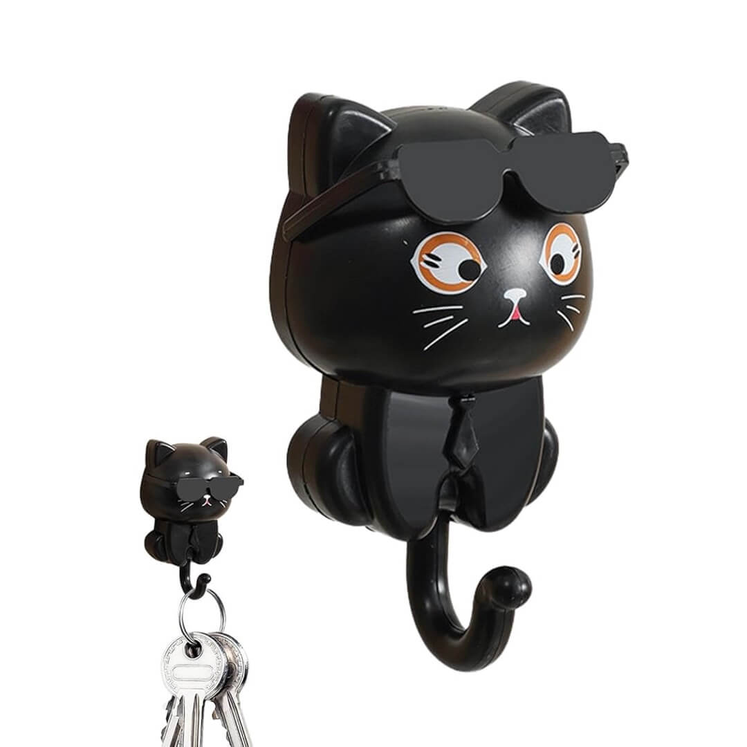 Gancio Gattino con Occhiali da Sole
