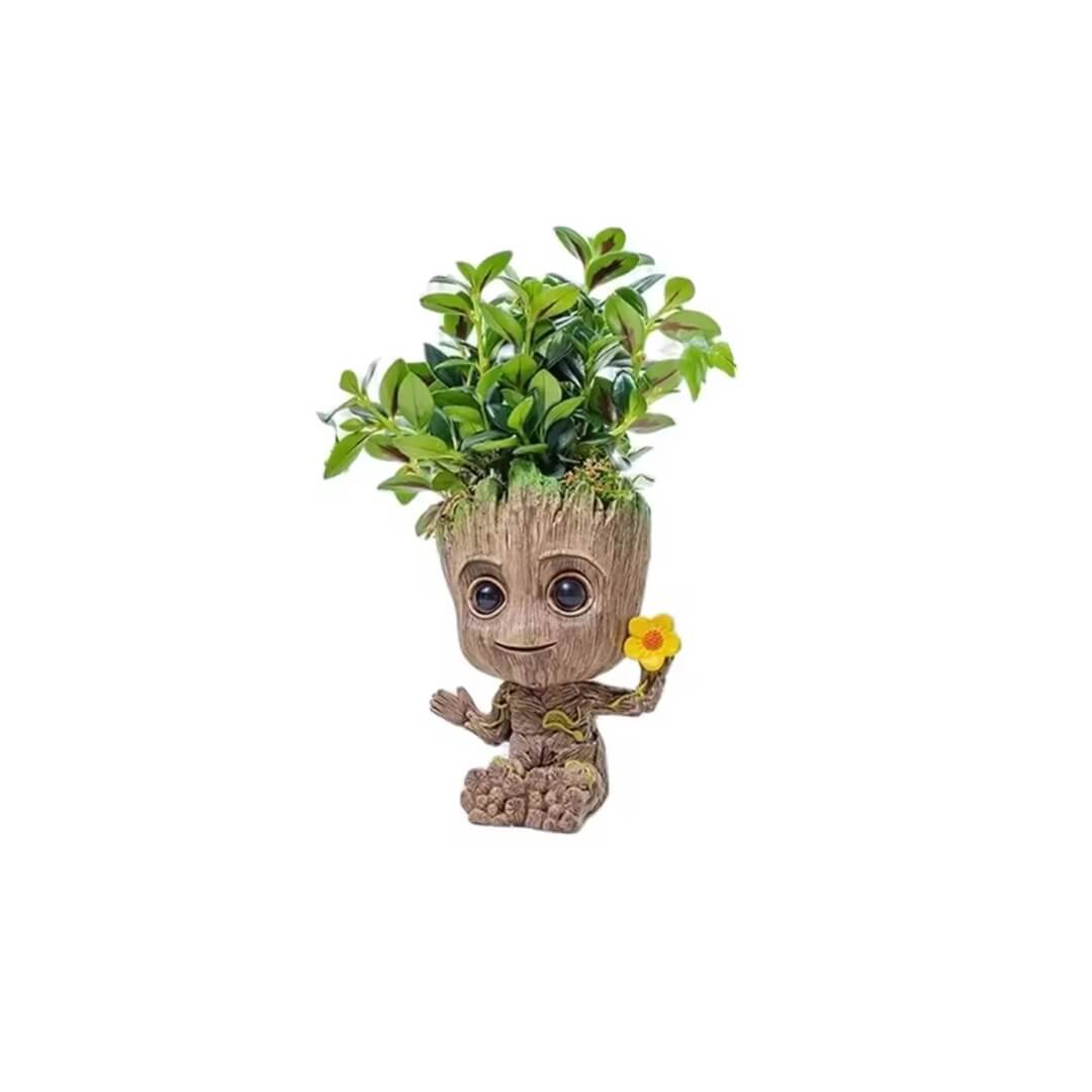 Idea regalo per lui o per lei: mini vaso Baby Groot, perfetto per casa e design geek