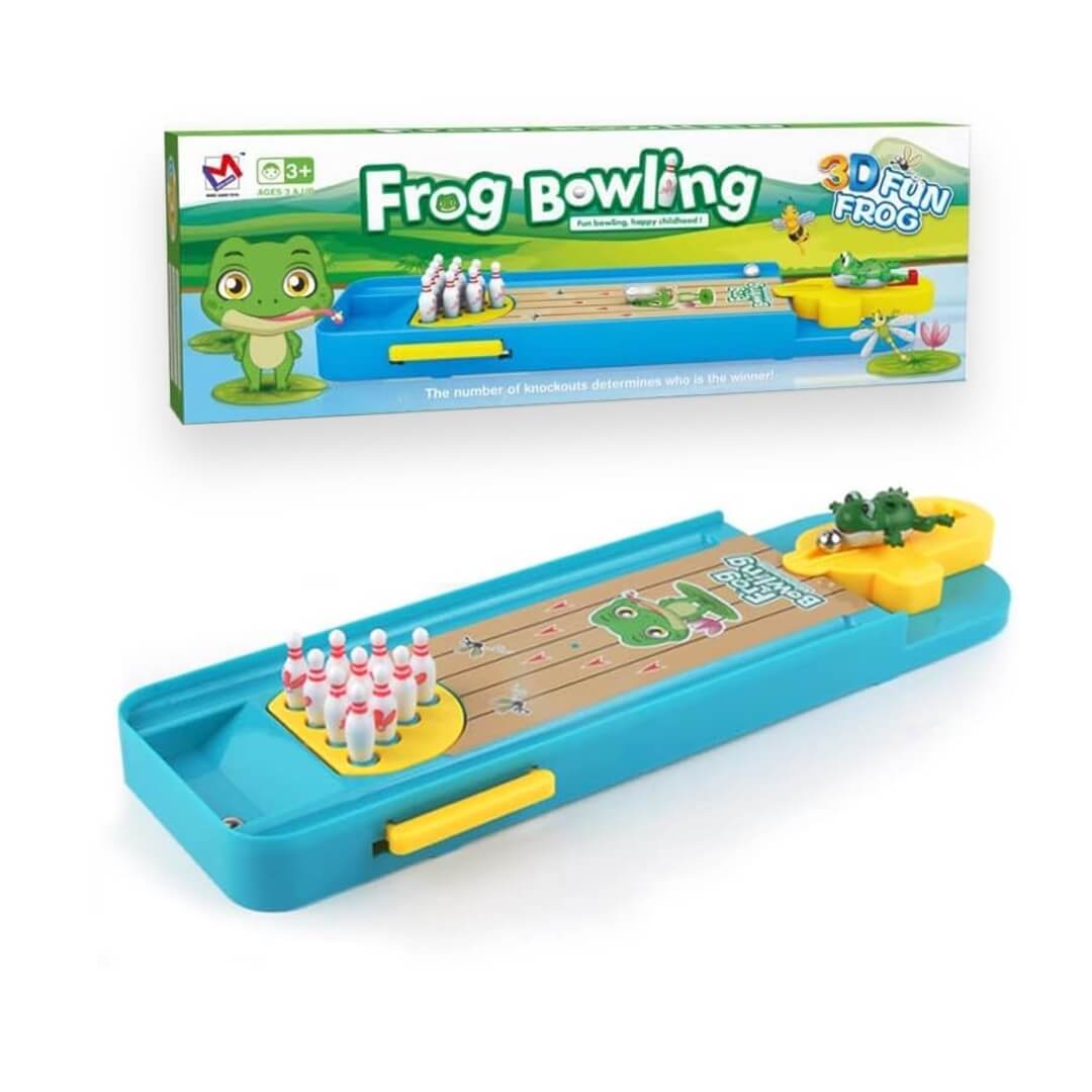 Gadget per il tempo libero – gioco di bowling portatile perfetto per sfide in famiglia