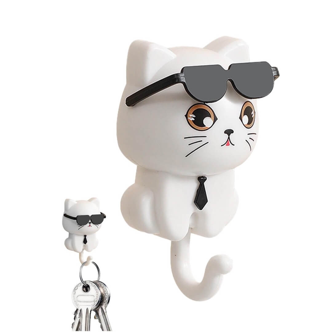 Gancio Gattino con Occhiali da Sole