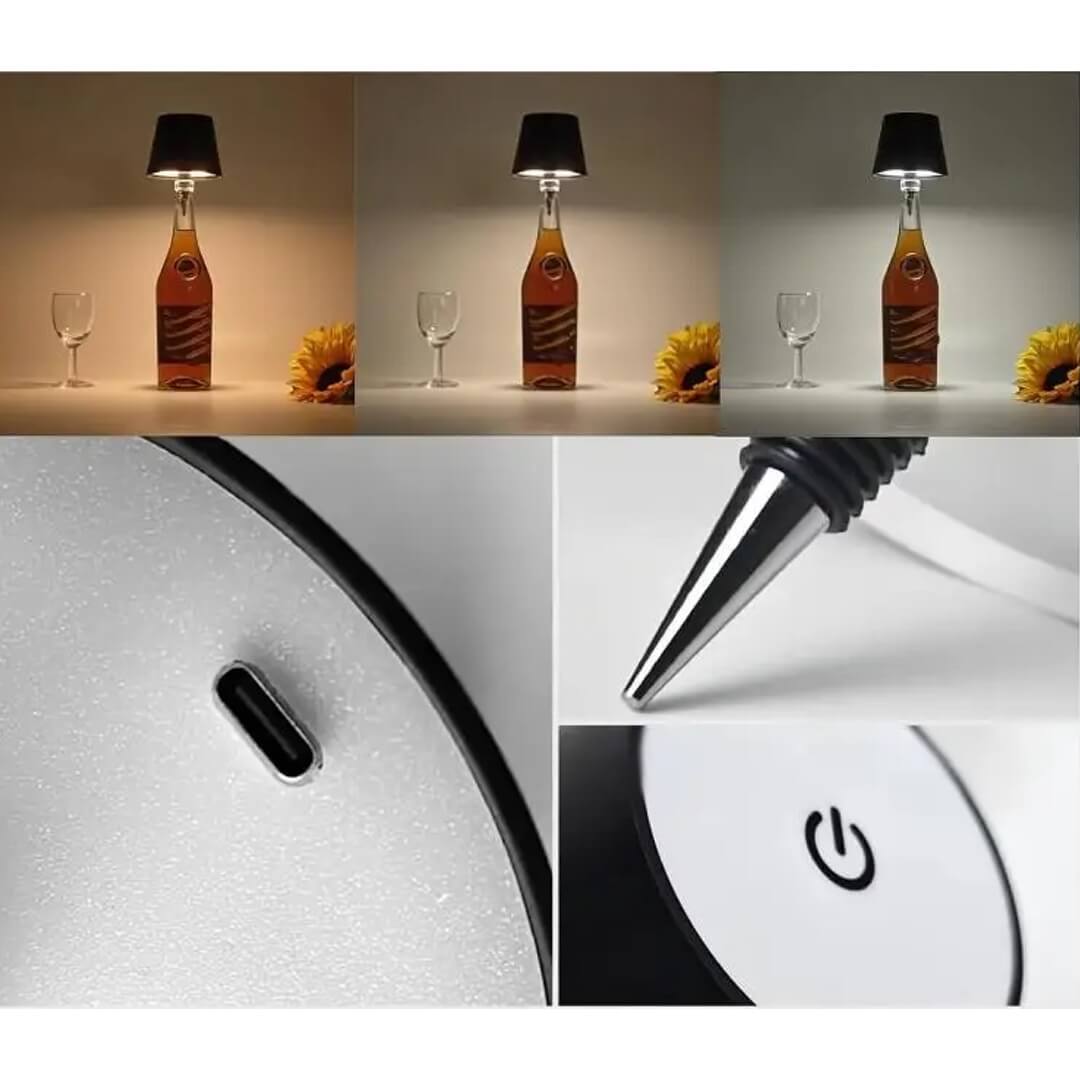 Lampada Wireless per Bottiglie