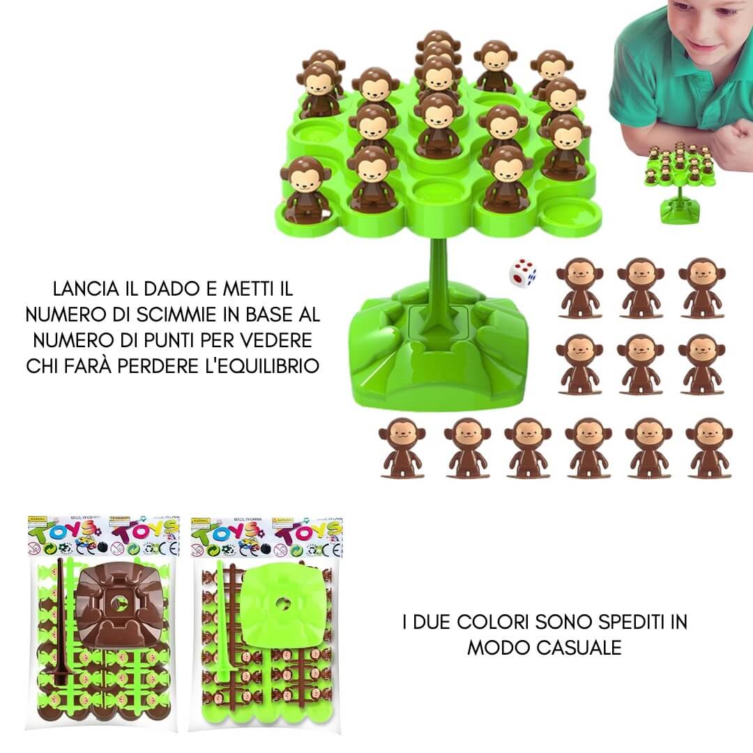 Mini Toy - Scimmie in Equilibrio