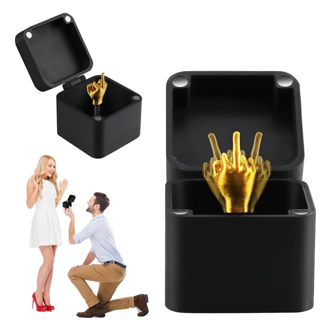 Scatola automatica effetto wow – idea regalo originale per amici con senso dell’umorismo