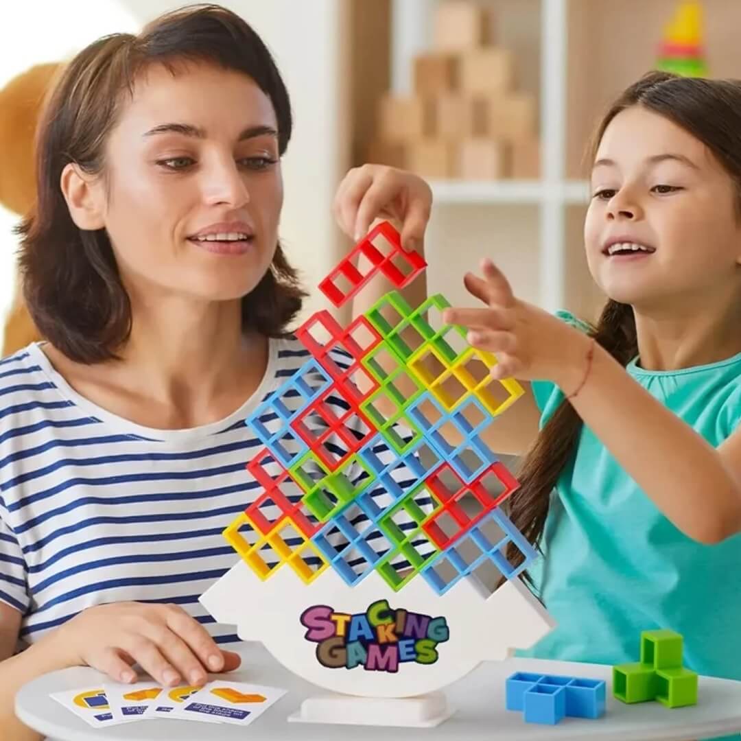 Gadget educativo per bambini e adulti – gioco di abilità e logica con pezzi colorati